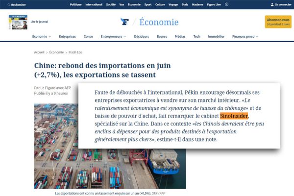 20200714 - Chine_ rebond des importations en juin (+2,7%), les exportations se t_ - www.lefigaro.fr