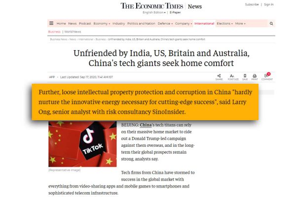 20200916 AFP_Unfriended abroad, China's tech giants seek home comfort - www.livemint.com