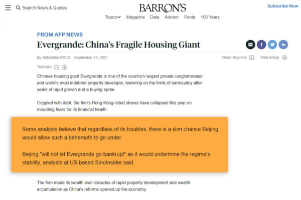 20210914 - Evergrande_ China's Fragile Housing Giant - Barron's - www.barrons.com